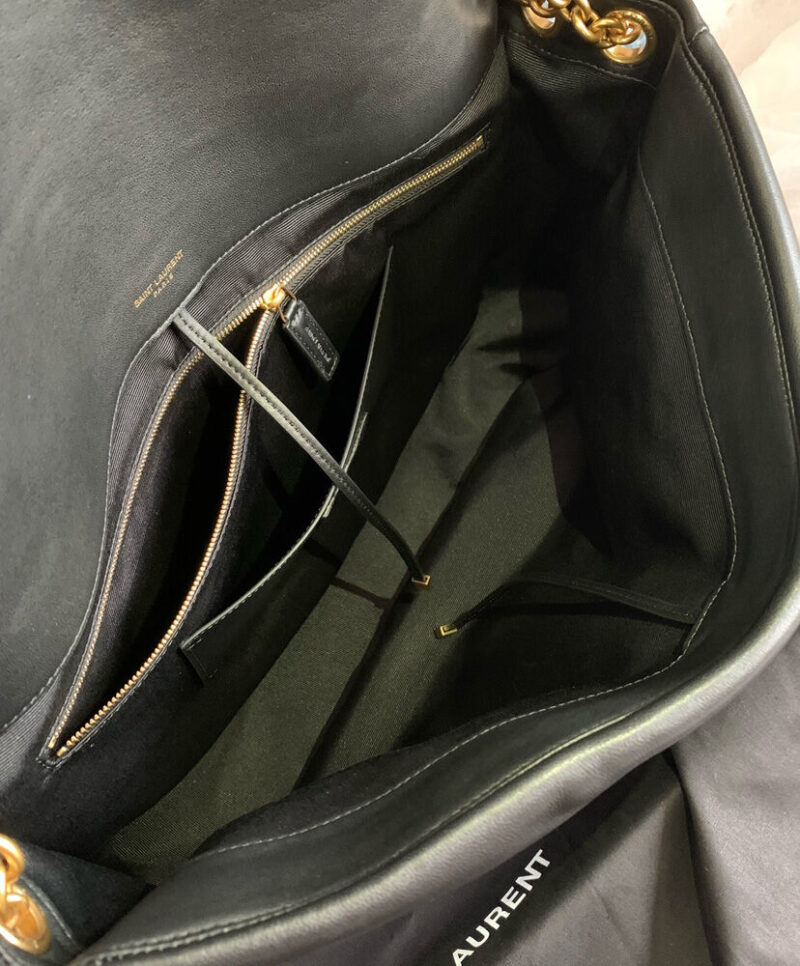 Saint Laurent Jamie 4.3 In Lambskin Black